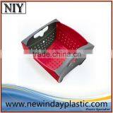 Foldable Plastic Vagetable Basket/ Fruit Basket thumbnail-4