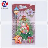 Custom greeting card & new year and christmas greeting card, christmas greeting card with full color printing
