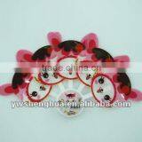 2014 New Design Cheap pp Fan With Oval-shaped Handle With Good Quality thumbnail-1