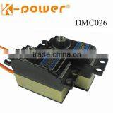 Digital Titanium Metal Gear 6.8kg 6V 0.12sec RC Servo for 500 Trex RC Helicopter Swashplate DMC026 thumbnail-1