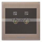 Two Gang Television Socket Circuit Type