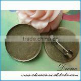 New Vintage Wholesale Antiqued Broned Brass Tray C&A Fashion Jewelry Findings thumbnail-1