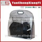 Linen Like Polyester Portable for Travel Cheap Middle for Women Storage Plastic Bag Manufacturing