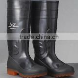Black PVC Work Boots safety boots Rain boots