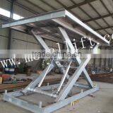 Hydraulic Scissor Lift Platfrom/electric Cargo Lift Remote thumbnail-1