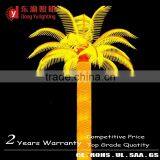 Yellow Luminous Led Coconut Palm Tree Light for Outdoor Decorations