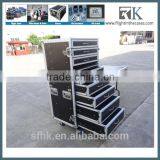 Side Table Flight Case/drawer Case With Wheels/display Case With Drawers thumbnail-1