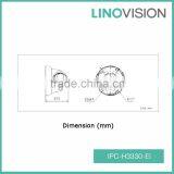 3MP HD Real-time Video 30m IR Outdoor Network Mini Dome IP CCTV Camera thumbnail-2