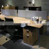 Wood Office Furniture With Fabric Partition Panel Workstation(FLX-series) thumbnail-2