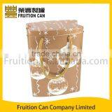 Shopping Bag Metal Packing Tin Box Container