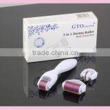 Titanium 3 in 1 Derma Roller for Face Care Dermaroller Manufacturer Price thumbnail-2