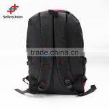 No.1 Yiwu Exporting Commission Agent Wanted Rose Red Color Backpack for Grils thumbnail-2