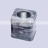 Square Metal Tin Box With Window