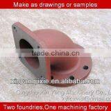 Sand Cast Cast Iron Pipe Fitting in Mechanical Parts&fabrication Services thumbnail-1