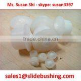 Noiseless Ball Bearing Plastic Pom Material Caster no Noise Full Nylon Ball Transfer Unit thumbnail-1