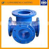 EN545 DI All Flanged Cross Pipe Fittings