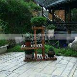 China Factory Customize Wooden Standing Flower Pot Rack thumbnail-6