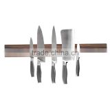 2017 best sale 18'' wooden magnetic knife holder cutter frame