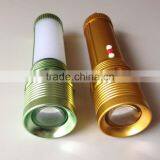 High Quality Multi-function Zoom Led Working Light Rechargeable Flashlight Camping Lantern thumbnail-2