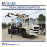 Dongfeng 6*4 Truck Tractor With Crane 200 Ton Liebherr Truck Crane thumbnail-1