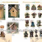 Painted Bird House and Feeder thumbnail-1