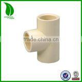 ASTM D2846 CPVC FITTINGS EQUAL TEE FOR COLD OR HOT WATER SUPPLY