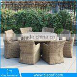 Classics UV-Proof Dining Set Rattan Chairs Outdoor Furniture thumbnail-1