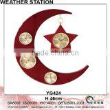 Weather Station With Wood Frame YG424 thumbnail-1