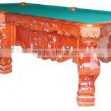 Wooden Classical Hand Carving Pool Table,MOQ:1PCS(B68007) thumbnail-1