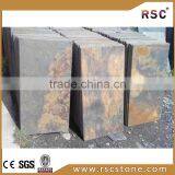 Natural Yellow Rusty Roofing Slate Tiles Cheap for Sale thumbnail-1