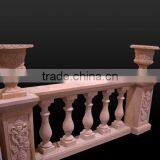 Hand Carved Natural Stone Handrails
