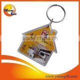 High Quality House Shape Acrylic Keychain