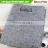 Grey Felt Shopper Bag thumbnail-3