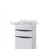 3 Drawer Up-down Mobile Pedestal With Wooden Top Cabinets thumbnail-5