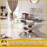 Metal Base Marble Modern Luxury Console Table