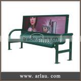 Arlau China Metal Advertising Bench Outdoor Ad. Park Bench thumbnail-3