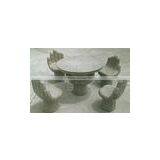 Outdoor Granite Stone Tables and Chairs thumbnail-1