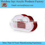 Customized Color and Logo Lucite Acrylic Desk Permanent Calendar Holder Display Stand thumbnail-2