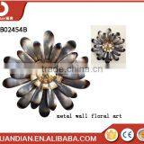 Garden Metal Flower Windmill Design Wall Hanging thumbnail-1