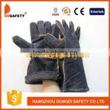 DDSAFETY 2017 Cow Split Leather Gloves Welding Gloves Safety Working Gloves thumbnail-1