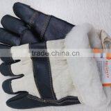 DDSAFETY Hot Sale Furniture Leather Work Gloves Brown Furniture Gloves thumbnail-3