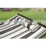 Quilted Polyster Outdoor Deluxe Stripe Double Hammock