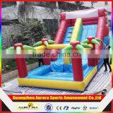 2016 Commercial Inflatable Jungle Water Slide,Water Park Slides, Big Slide With Water Pool