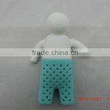 Hot Sale New Design Funny Ceramic Silicone Tea Infuser, Tea Man Tea Infuser thumbnail-4