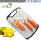 Manufacturers Selling 3 Sets Ceramic Knife With Plastic Cutting Board Combination Suit thumbnail-2