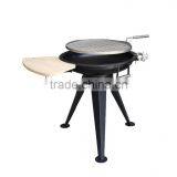 Top Rated Deluxe Outdoor Trolley BBQ Grill HOT BBQ thumbnail-2