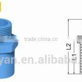 TY High Quality TIS PVC Water Supply Pipes & Fitting MALE ADAPTER Eco-friendly Cheap Price Full Size Factory Price List Discount