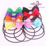 Pre Made Ribbon Bow Tie With Dog thumbnail-1