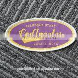 China Factory High Quality Cheap Custom Head Woven Badge thumbnail-1