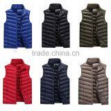 Most Popular Winter Orange Down Vest Winter Jacket Cheapest Price Winter Vest thumbnail-1